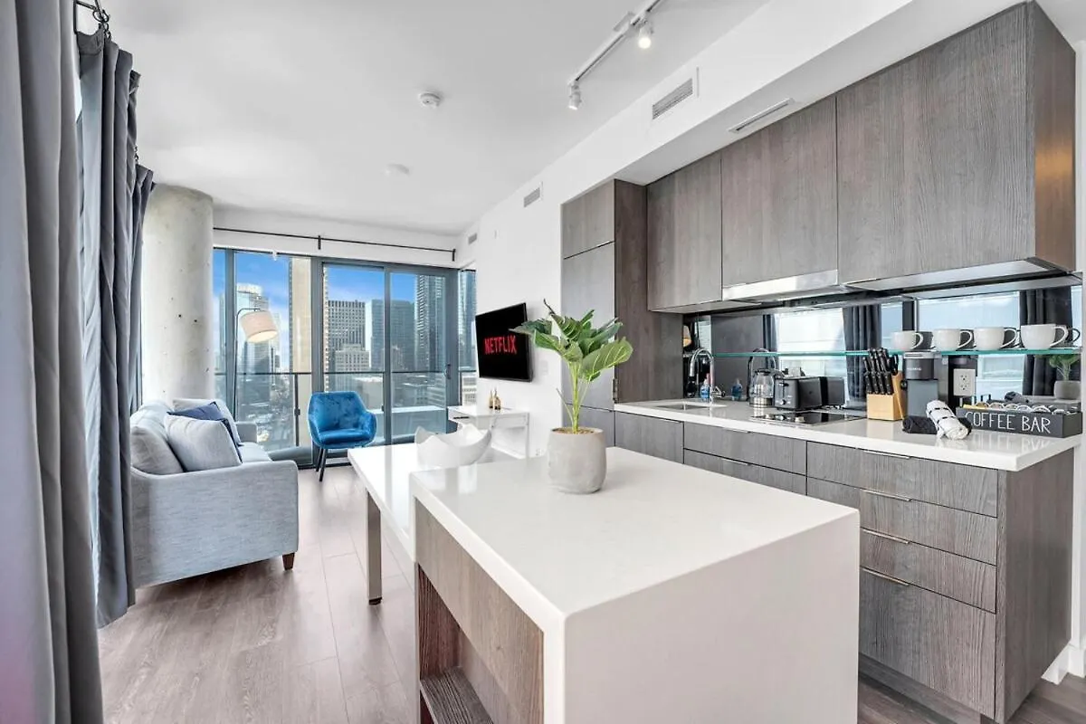 Cozy 2Bdrm Near Scotiabank Mtcc Hospitals Water Apartment Toronto Canada